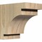 Ekena Millwork Mediterranean Rough Sawn Corbel, Douglas Fir, 4"W x 6"D x 6"H COR04X06X06MED00RDF - alternate 1